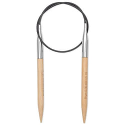 Prym 222530 aiguille à tricoter Aiguille pour tricot circulaire Noir, Naturel, Argent