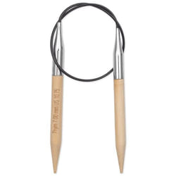 Prym 222531 aiguille à tricoter Aiguille pour tricot circulaire Noir, Naturel, Argent