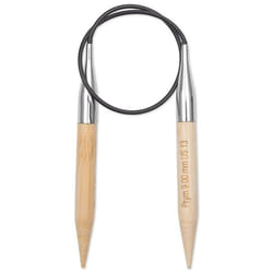 Prym 222533 aiguille à tricoter Aiguille pour tricot circulaire Noir, Naturel, Argent