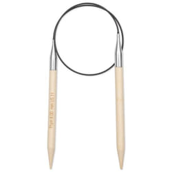 Prym 222552 aiguille à tricoter Aiguille pour tricot circulaire Noir, Naturel, Argent
