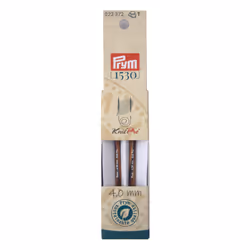 Prym 223372, Aiguille pour tricot circulaire, Multicolore, Métal, Bois, 87 mm, 4 mm, 2 pièce(s)