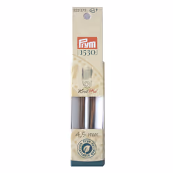 Prym 223373, Aiguille pour tricot circulaire, Multicolore, Métal, Bois, 87 mm, 4,5 mm, 2 pièce(s)