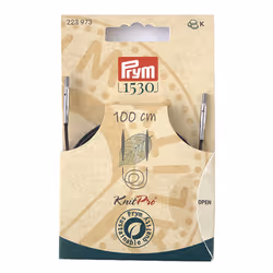 Prym 223973, Noir, 1 pièce(s), Métal, Plastique