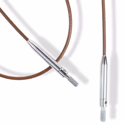 Prym 223991 aiguille à tricoter Aiguille pour tricot circulaire Marron, Acier