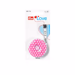 Prym 282714 mètre à ruban 1,5 m Rose, Blanc