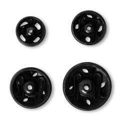 Prym Boutons pression à coudre, 6-11mm, noir