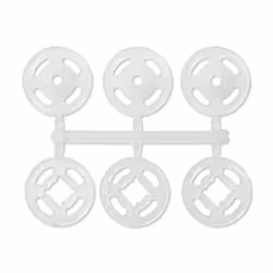 Prym 347161, Bouton pression à coudre, Plastique, Transparent, 1,3 cm, 12 pièce(s)