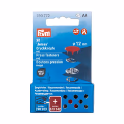 Prym Jersey Bouton pression à rivet