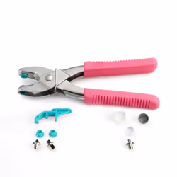 Prym 390902, Pince à anneau de retenue, Plastique, Acier, Rose, 195 mm