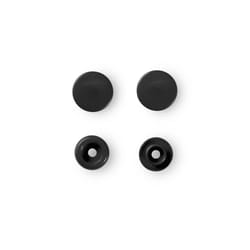 Prym Boutons pression sans couture « Color Snaps », rond, 12,4mm, noir