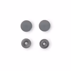 Prym 393145, Bouton pression à rivet, Polyoxyméthyléne (POM), Argent, Mat, Rond, 1,24 cm