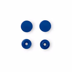 Prym 393158, Bouton pression à rivet, Polyoxyméthyléne (POM), Bleu, Mat, Rond, 1,24 cm