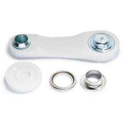 Prym Œillets et rondelles, 11,0mm, argenté
