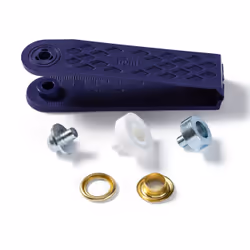 Prym Œillets et rondelles, 8,0mm, doré, Bouton pression à rivet, Métal, Or, Or, 8 mm, 24 pièce(s)