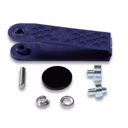 Prym Œillets et rondelles, 5,0mm, argenté, Bouton pression à rivet, Métal, Argent, Argent, 5 mm, 40 pièce(s)
