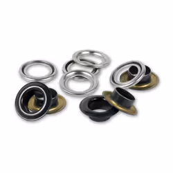 Prym 542521, Bouton pression à rivet, Laiton, Noir, Argent, Rond, Oeko-Tex, 8 mm