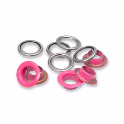 Prym 542549, Fermeture à oeillet, Laiton, Argent, 1,1 cm, 20 pièce(s), Boîte