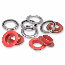 Prym 542562, Fermeture à oeillet, Laiton, Argent, 1,4 cm, 20 pièce(s), Boîte