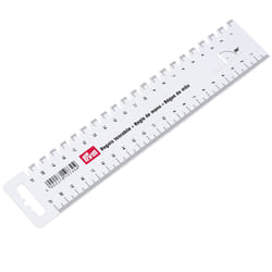 Prym 610730 règle Règle graduée 210 mm Plastique Blanc 1 pièce(s)