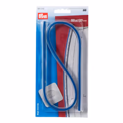 Prym 611312 règle 500 mm Métal, Polyvinyl chloride (PVC) Transparent 1 pièce(s)
