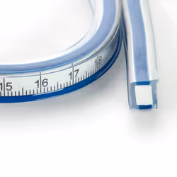 Prym 611312 règle 500 mm Métal, Polyvinyl chloride (PVC) Transparent 1 pièce(s)