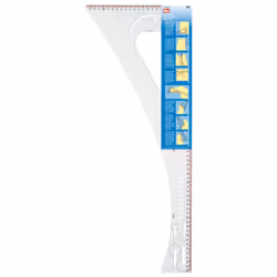 Prym 611499 règle Règle graduée 600 mm Plastique Blanc 1 pièce(s)