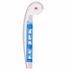 Prym 611501 règle 525 mm Plastique Transparent 1 pièce(s)
