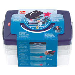 Prym 612403 rangement des fournitures de couture et de fil Transparent, Violet Plastique