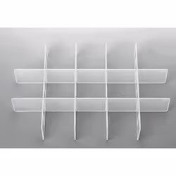 Prym 612421 rangement des fournitures de couture et de fil Transparent Plastique