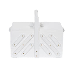 Prym 612580 rangement des fournitures de couture et de fil Blanc Bois