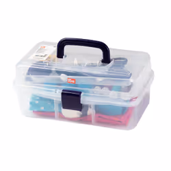 Prym 612725 rangement des fournitures de couture et de fil Transparent Plastique