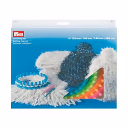 Tricotins circulaires - PRYM - 135cm-18cm-23cm-28cm - 4 pièces - Couleurs variées - 24 à 41 mailles