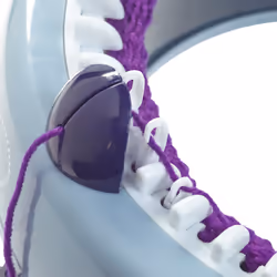 Prym 16241700 Métier à tricoter rond Gris, Violet Métal, Plastique