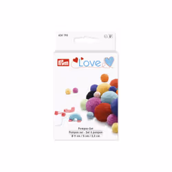 Prym Set à pompon Love