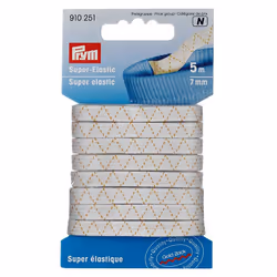 Prym 910251 élastique de couture Blanc 5 m 1 pièce(s)
