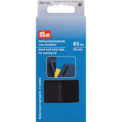Prym 19685560, Polyamide, Noir, 20 mm, 0,6 m, 1 pièce(s)