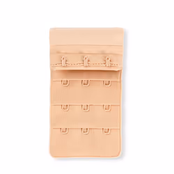 Prym Rallonge attache de soutien-gorge, crochet 3x3, 50mm, couleur chair, Extension pour soutien-gorge, Polyamide, Beige, 50  ...