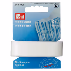 Prym 19576500 élastique de couture Blanc 2 m 1 pièce(s)
