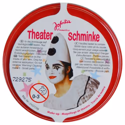 Max Bersinger 837-09-002, Kit de maquillage de théâtre pour enfants, Rouge