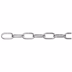 Informations techniques Couleur : nickel Epaisseur du maillon : 2 mm Largeur du maillon : 5.5 mm Longueur : 10 m Longueur du  ...