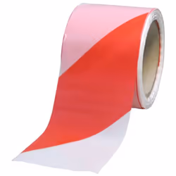 Informations techniques Couleur : rouge, blanc Dimensions produit, largeur : 80 mm Longueur : 500 m Matériau (détails) : Poly ...