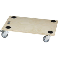 Dörner+helmer - Chariot de transport 290705 Atlas Economy Charge max: 300 kg 590 mm x 390 mm x 120 mm X024151