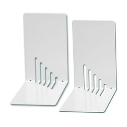 MAUL 3501002 serre-livre Blanc Métal