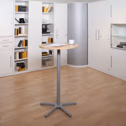 MAUL 9323070 table de cuisine et de salle à manger Forme arrondie Table fixe 1 pieds