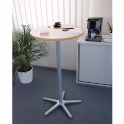 MAUL 9323070 table de cuisine et de salle à manger Forme arrondie Table fixe 1 pieds