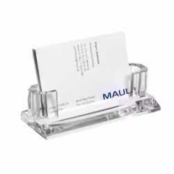 MAUL 1959405 rangement de cartes de visites Acrylique Transparent