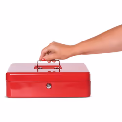 MAUL 5611425 caisse enregistreuse Acier Rouge
