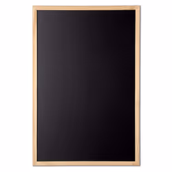 MAUL 2526070 tableau à craie et accessoires Noir, Bois Fibre de bois, Bois