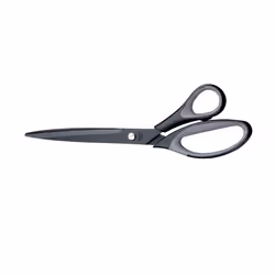 MAUL 7691090, Découpe droite, Unique, Noir, Gris, Acier inoxydable, Ciseaux d'office, Caoutchouc