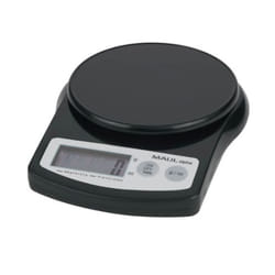 MAUL 1640590 escabeaux de cuisine Noir Comptoir Rond Balance de ménage électronique